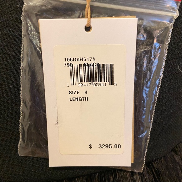 New with tags! Michael Kors Collection Feather Mini Skirt - Picture 3 of 4